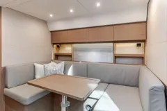 Beneteau 50 lower-deck dinette