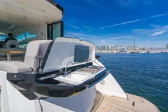 Beneteau 50 cockpit wet bar