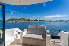 Beneteau 50 aft cockpit seating