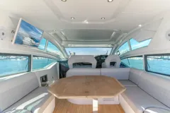 Beneteau 50 salon with dinette