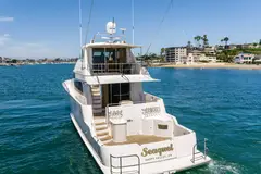 McKinna 69 stern and swim platform