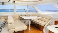 Sea Ray 56 aboard view