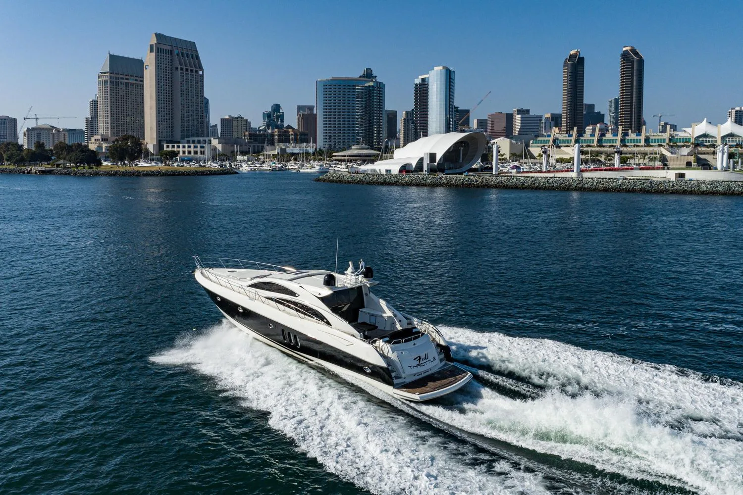 Sunseeker Predator 72 charter yacht