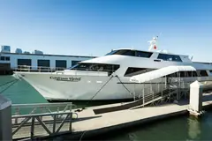 Guests aboard the Westport 100
