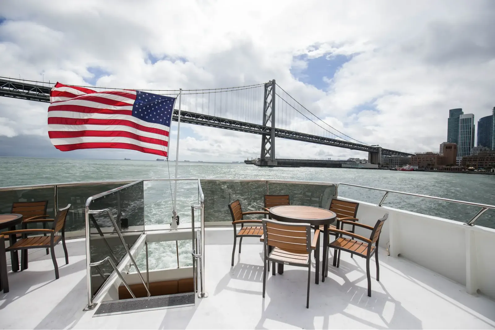 Charter event aboard the Westport 100
