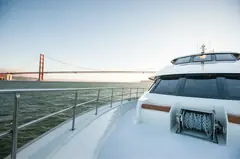 Corporate charter event aboard the Westport 100